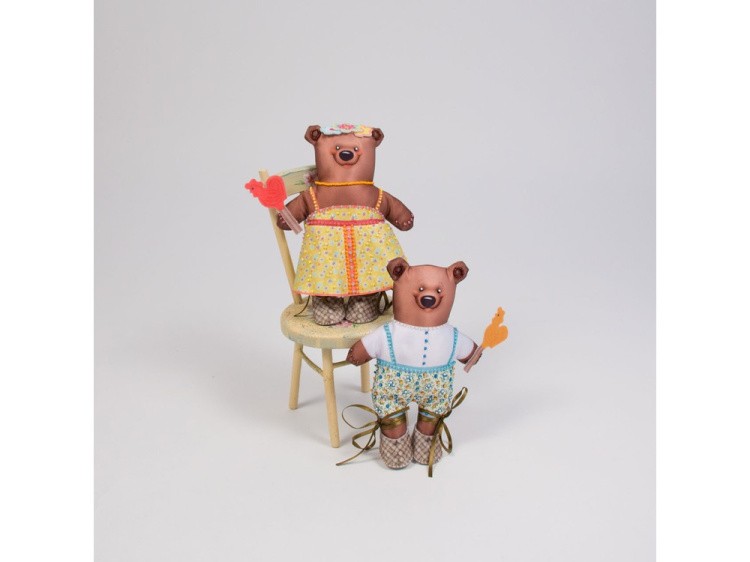 Набор для шитья и вышивания «Мишутка и Машутка» — картинка 2