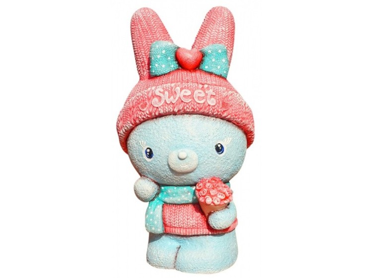 Виниловая копилка-раскраска «Зайка» — картинка 2