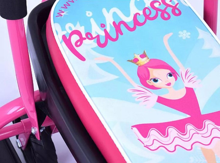 Снегокат детский 111 Mobile с ручкой (Принцесса) — картинка 5