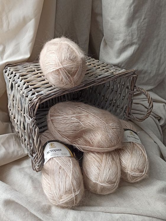 Пряжа Камтекс Ангара (007), лен, 5 шт. по 100 г — картинка 3
