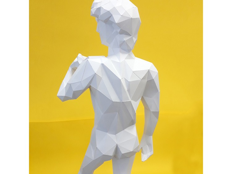 Бумажная модель для склеивания фигура «Статуя Давида» — картинка 3