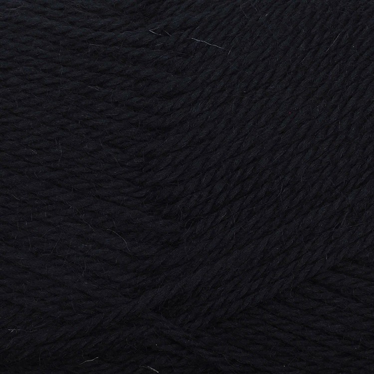 Пряжа Камтекс Аргентинская шерсть (003), черный, 5 шт. по 100 г — картинка 2