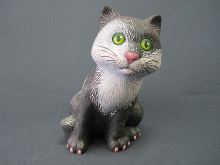 Фигурка для раскрашивания «Кот оба-на» — картинка 2