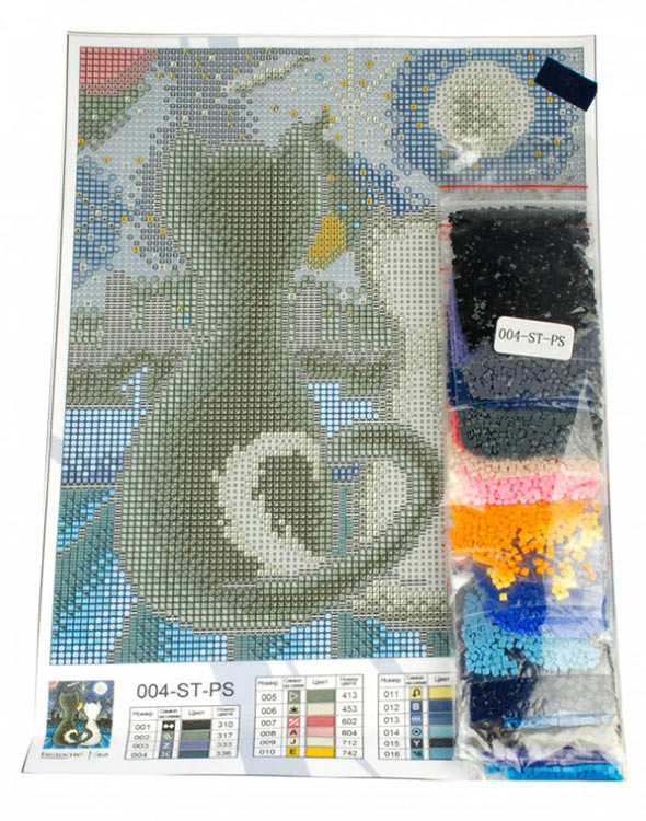 Алмазная вышивка «Вместе» — картинка 3