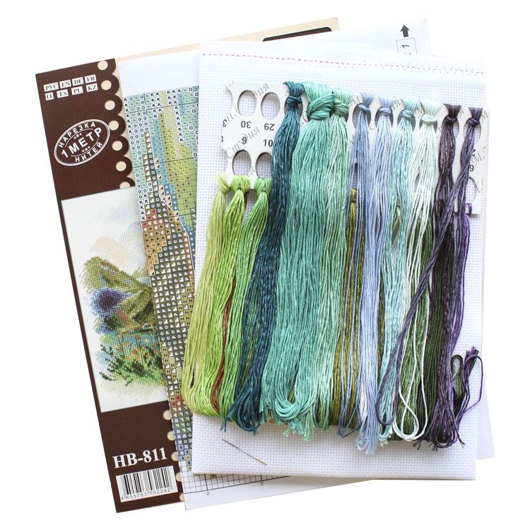 Набор для вышивания «Озеро Кезонойам» — картинка 5