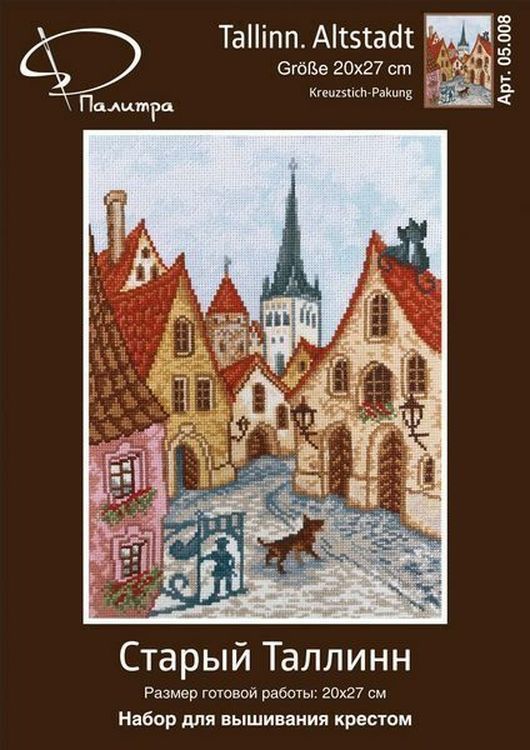Набор для вышивания «Старый Таллин» — картинка 3