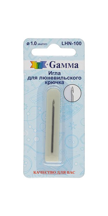 Игла для люневильского крючка d 1 мм, 3 см, Gamma