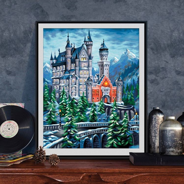 Алмазная вышивка «Нойшванштайн» — картинка 2