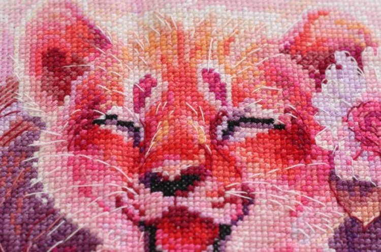 Набор для вышивания «Маленькая львица» — картинка 4