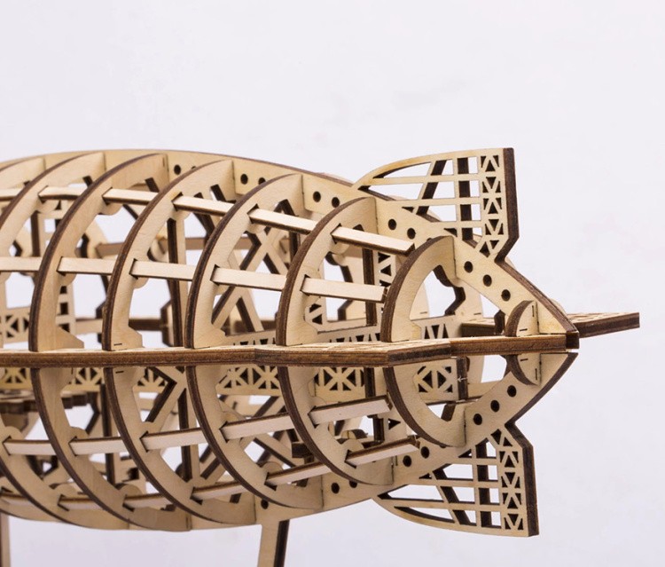 Деревянный конструктор Дирижабль — картинка 4