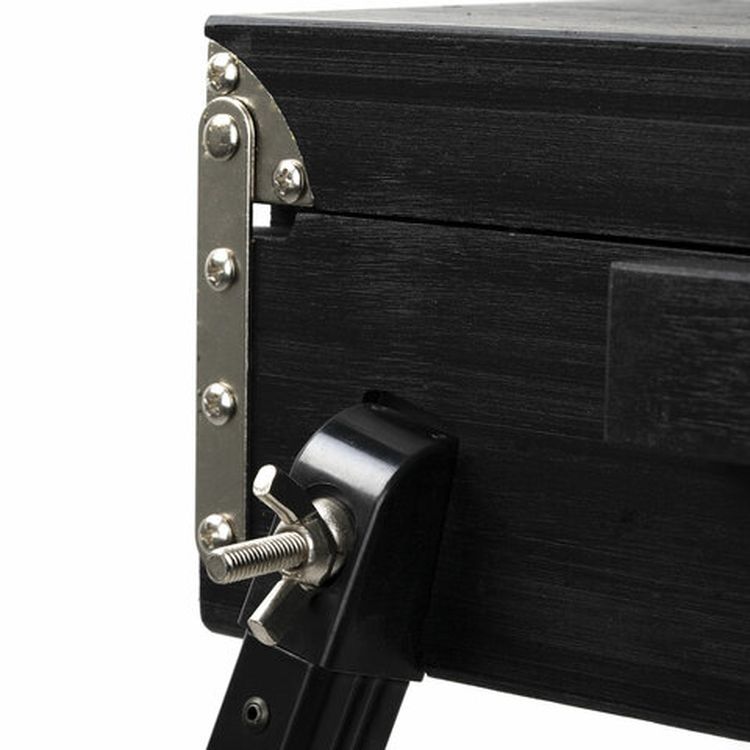 Этюдник-мольберт BRAUBERG ART PREMIERE, алюминиевые ножки, холст до 82 см, черный — картинка 6