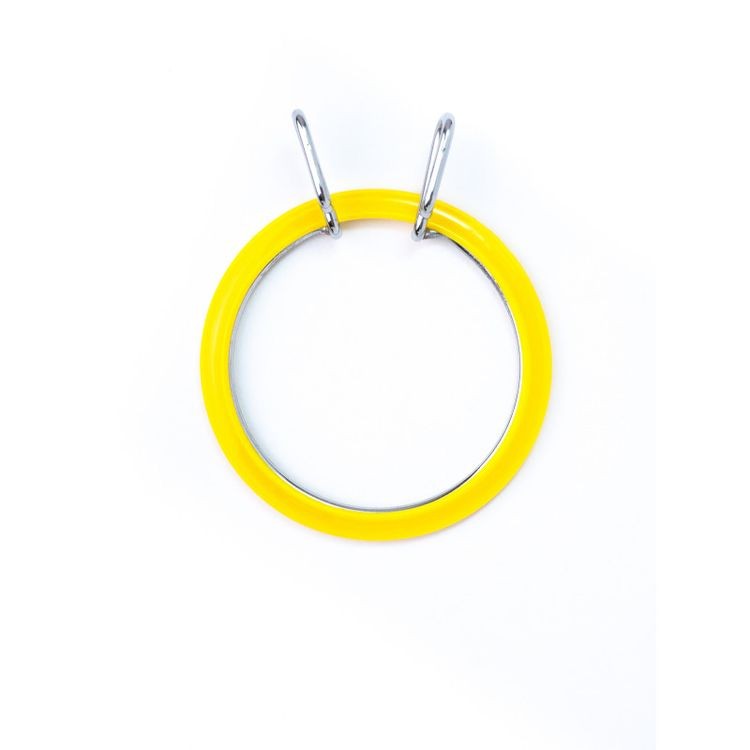 Пяльцы пружинные, диаметр 5,8 см, h-5, цвет: желтый, Nurge — картинка 5