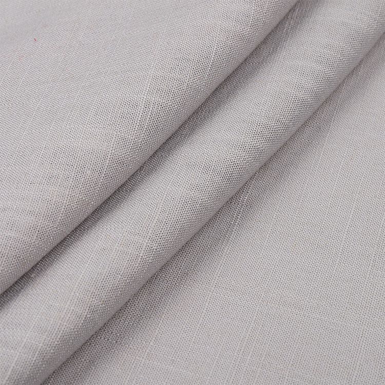 Ткань льняная, 190 г/м², 5 м x 140 см, цвет: жемчуг, TBY — картинка 3