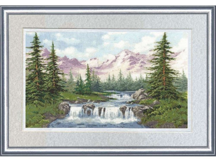 Набор для вышивания «Горный пейзаж» — картинка 2