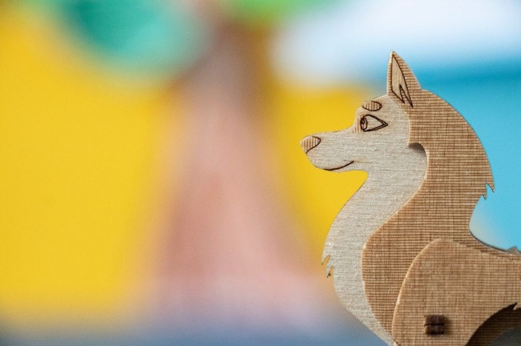 Конструктор из дерева «Собака», UNIWOOD — картинка 4