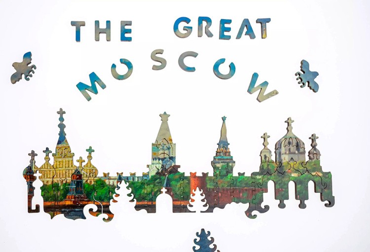 Деревянные пазлы DAVICI «Московский кремль» — картинка 7