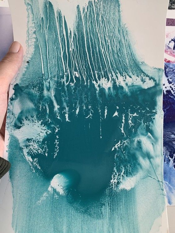 Спиртовые чернила расслаивающиеся Бали, Kamenskaya Ink — картинка 3