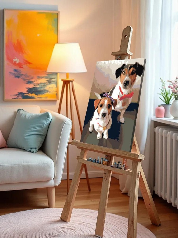 Картина по номерам «Джек-рассел-терьер» — картинка 10