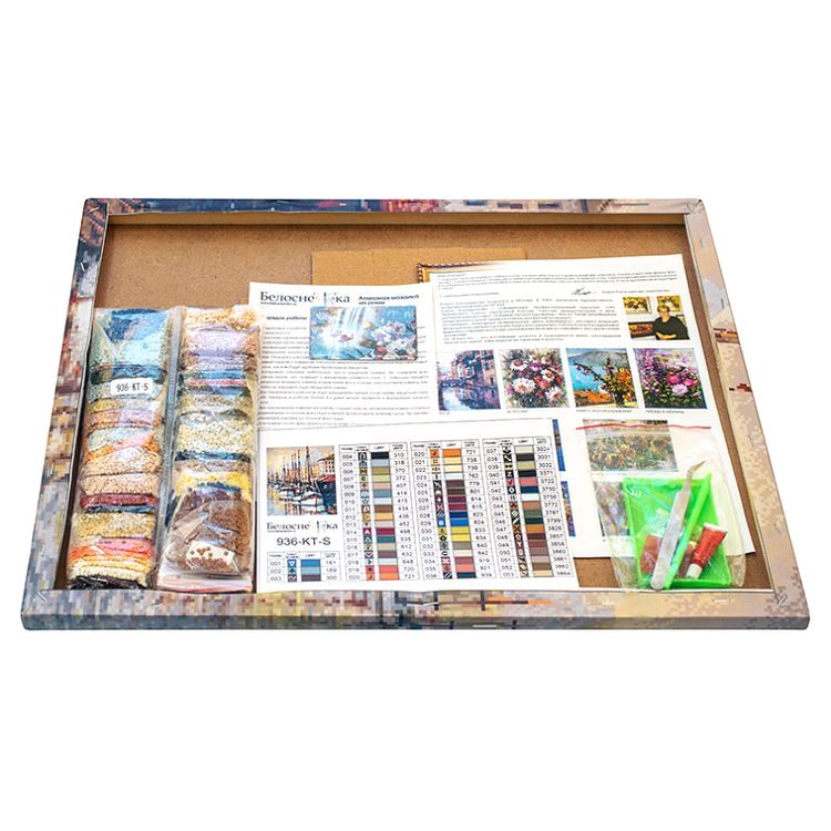 Алмазная вышивка «Летний вечер на юге Франции» — картинка 3