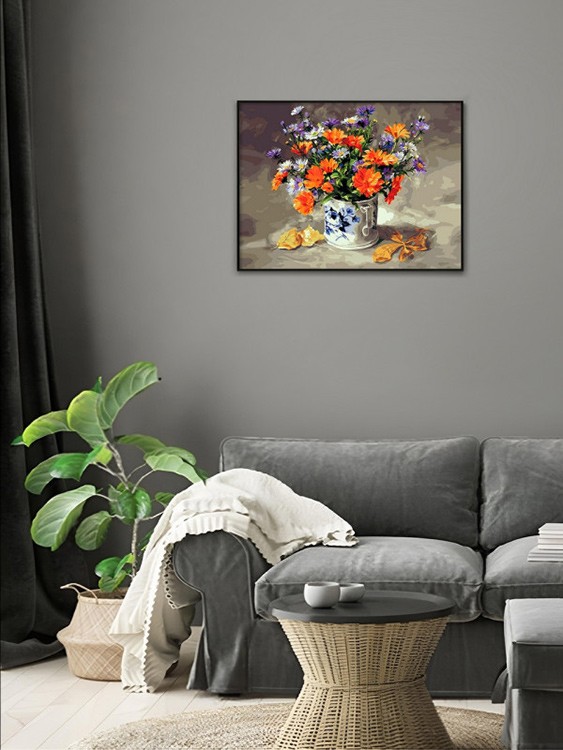 Картина по номерам «Оранжевое настроение» — картинка 9