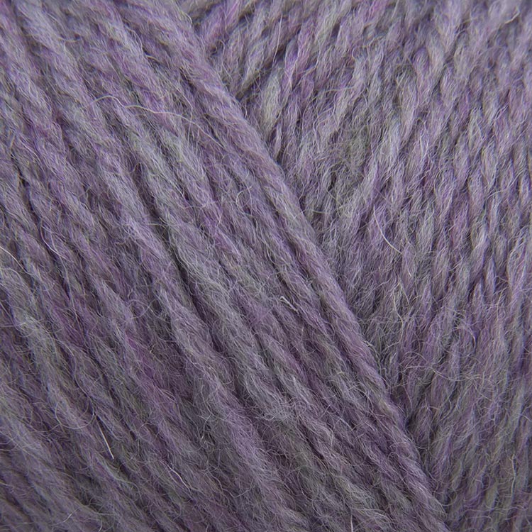 Пряжа из Троицка Шотландский твид (1089), сиреневый меланж, 5 шт. по 100 г — картинка 2