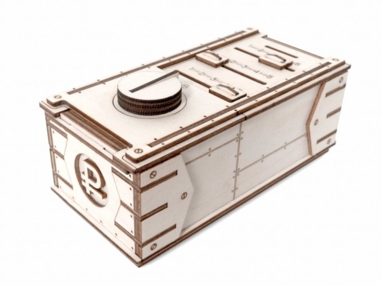 Конструктор из дерева «Копилка-сейф», Lemmo — картинка 3