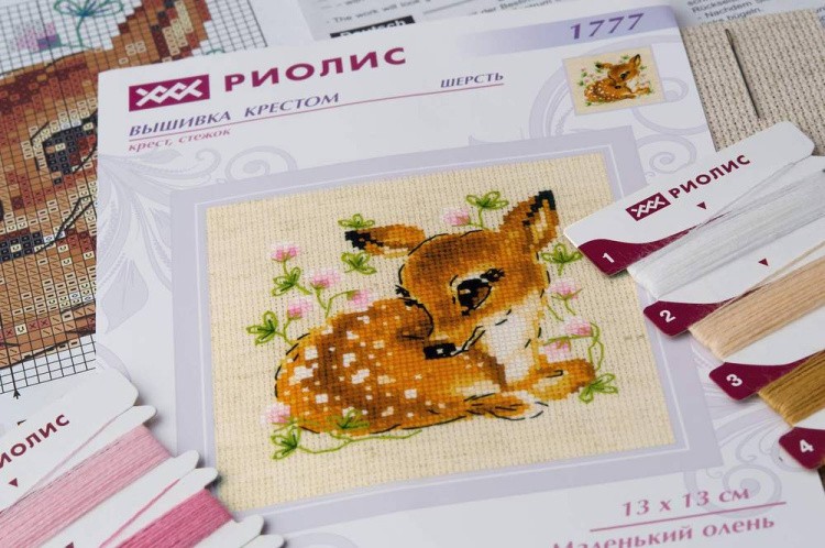 Набор для вышивания «Маленький олень» — картинка 4