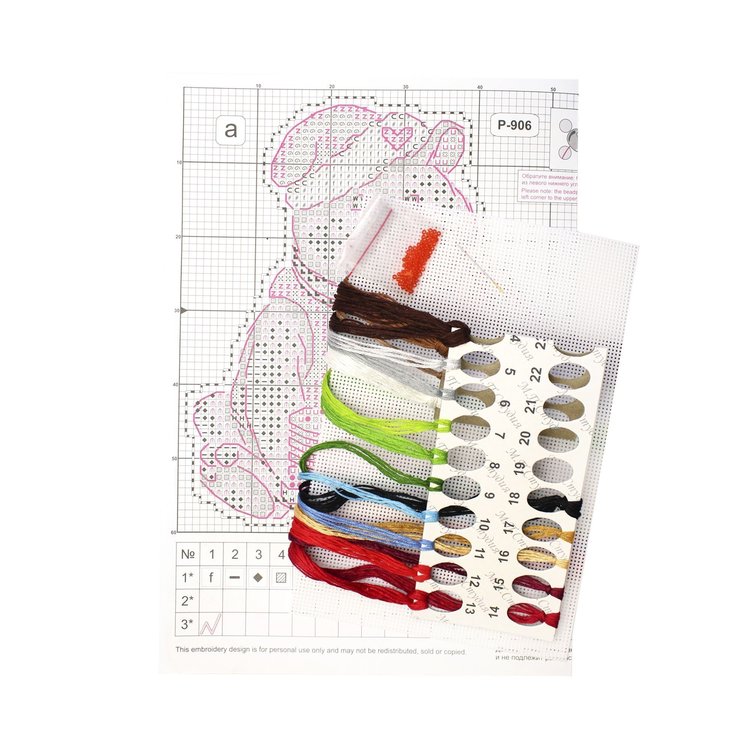 Набор для вышивания «Угощения для мишки» — картинка 3