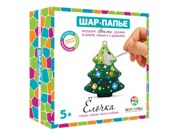 Набор для творчества «Елочка» (со стразами) — картинка 2