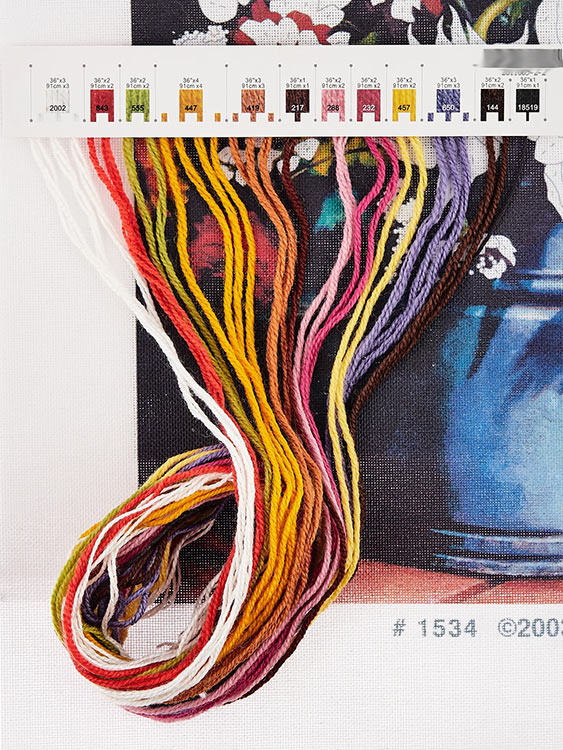 Набор для вышивания «Корзина цветов» — картинка 5