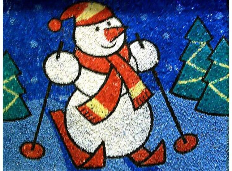 Фреска «Снеговик» — картинка 2