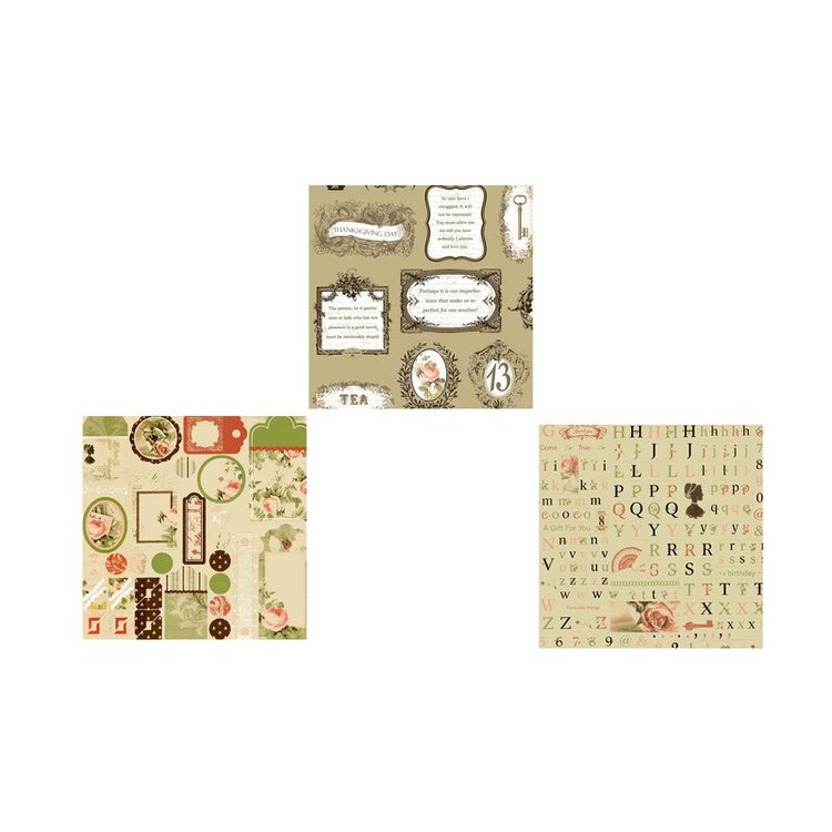 Набор бумаги «Французское путешествие» — картинка 8