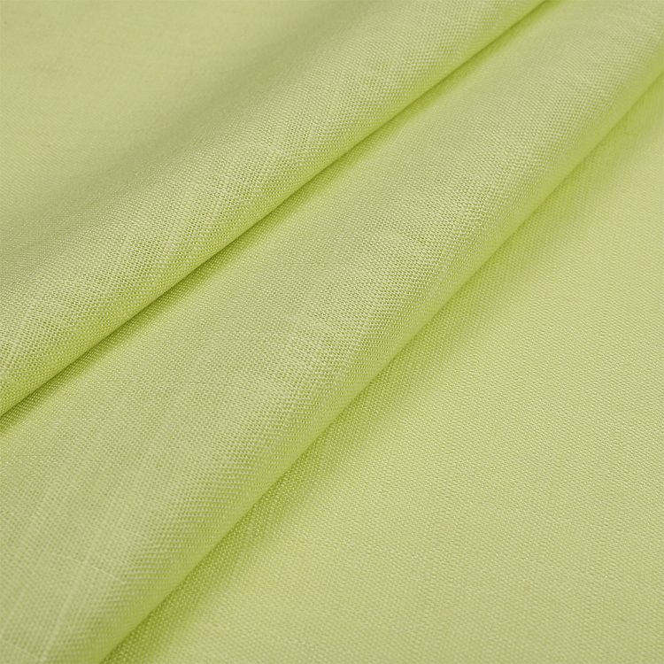 Ткань льняная, 190 г/м², 5 м x 140 см, цвет: лимон, TBY — картинка 3