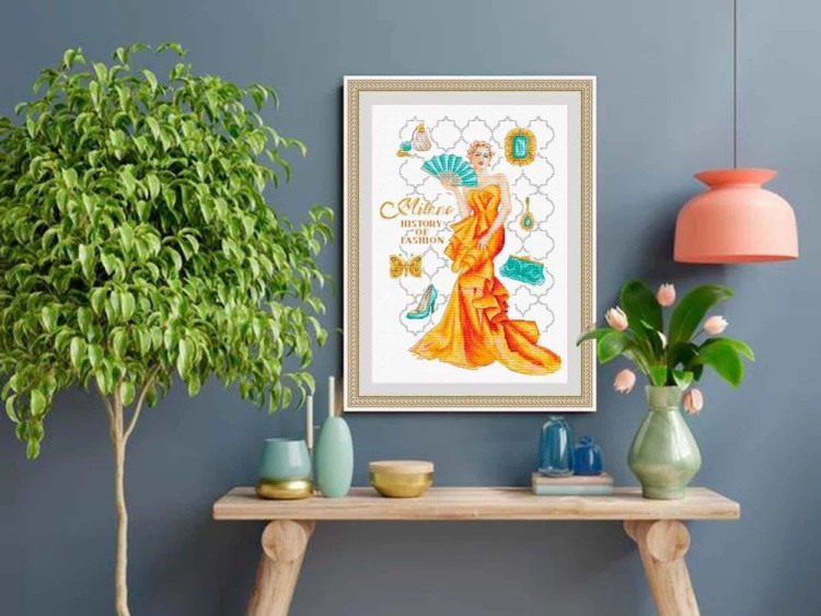 Набор для вышивания «История моды. Милан» — картинка 6