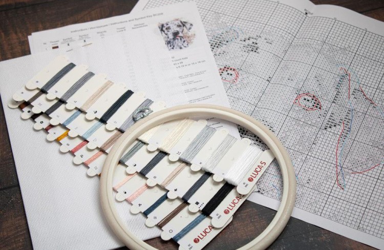 Набор для вышивания «Далматинец» — картинка 4