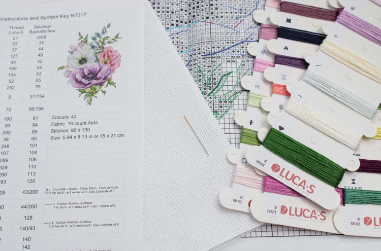 Набор для вышивания «Анемоны» — картинка 6