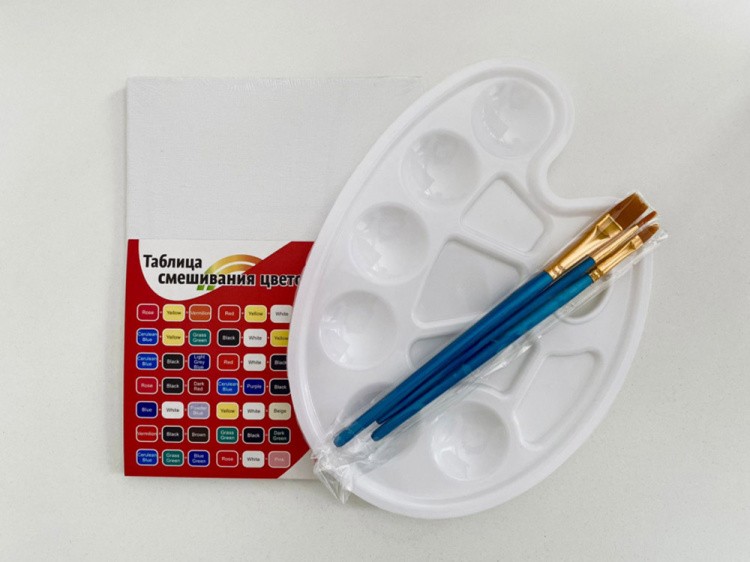 Набор акриловых красок (24 цвета) RadugaArt — картинка 6