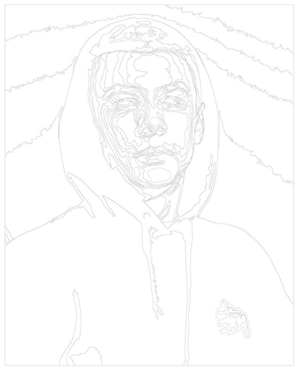 Картина по номерам «Рэпер Макан MACAN 5» — картинка 3