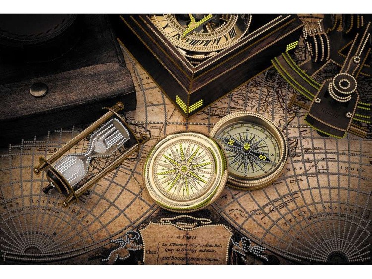 Набор вышивки бисером «Карта времени» — картинка 2