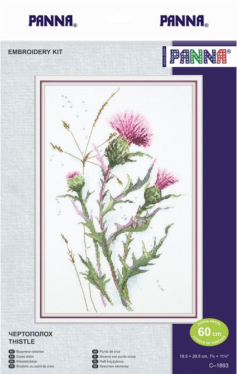 Набор для вышивания «Чертополох» — картинка 2