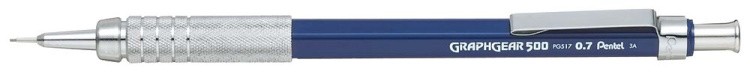 Карандаш автоматический профессиональный Graphgear 520, 0,7 мм, Pentel