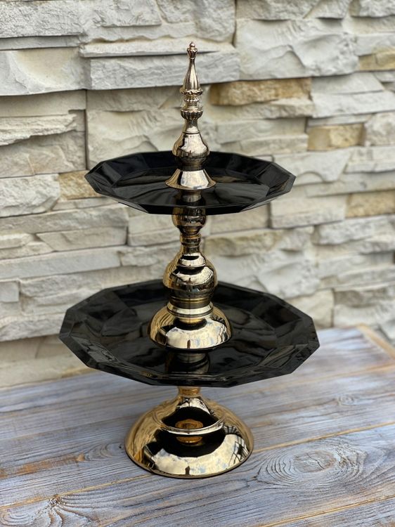 Фурнитура для фруктовницы «Аврора», золотая, 42 см — картинка 5