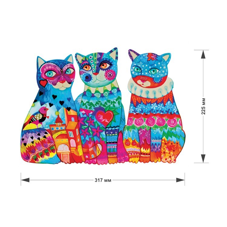 Деревянные пазлы DAVICI «День дружбы» — картинка 2