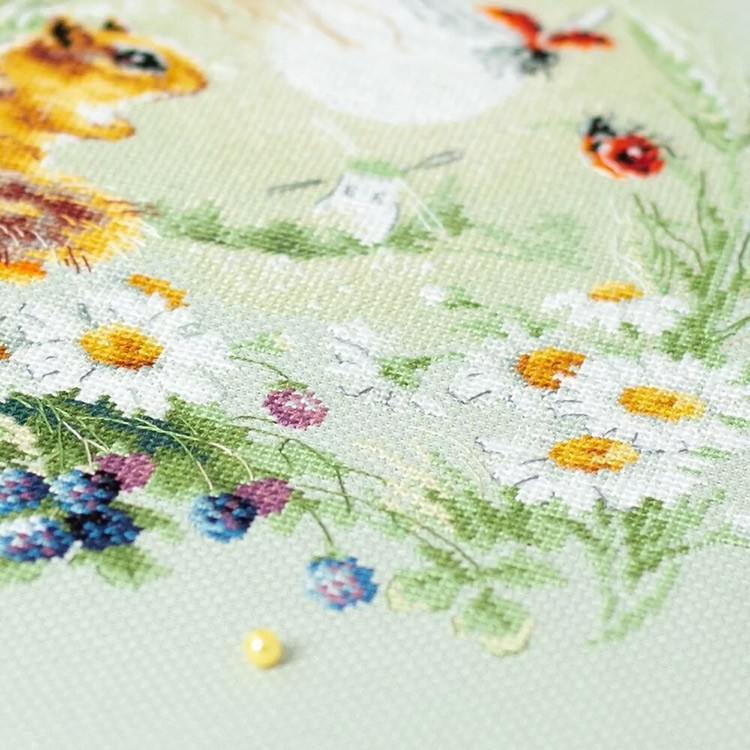 Набор для вышивания «Живые истории. Бурундучок» — картинка 4