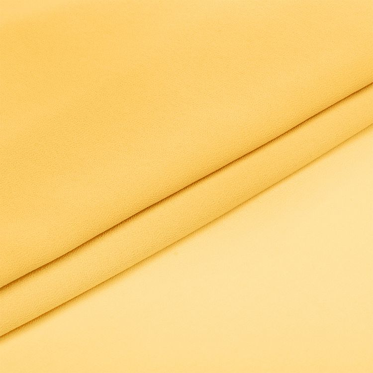 Ткань шифон, 5 м, ширина 150 см, 85 г/м2, цвет: 152 нежно желтый, TBY — картинка 2