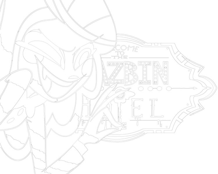 Картина по номерам Отель Хазбин (Харбин): Чарли постер 40x50 — картинка 3