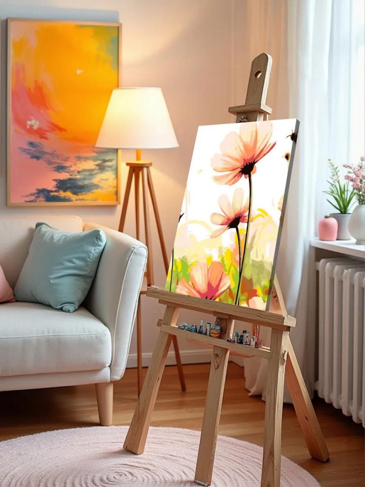 Картина по номерам «Полевые цветы 2» — картинка 10