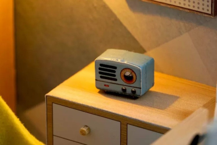 Миниатюрная сборная модель (румбокс) «Солнечный кабинет» — картинка 11