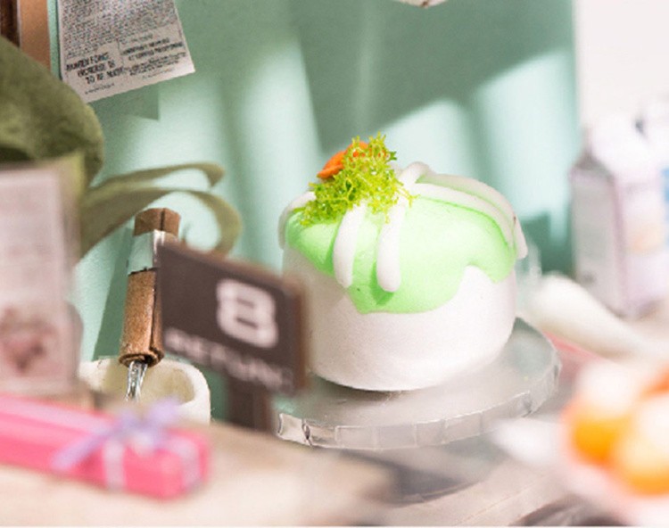 Набор для создания миниатюры (румбокс) «Кондитерский магазинчик» — картинка 9