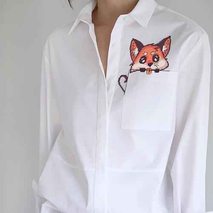 Набор для вышивания «Лисичка лизнула» — картинка 2